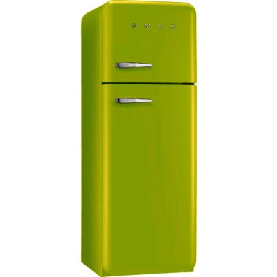 Smeg FAB30RFL 60cm 'Retro Style' Fridge Freezer in Lime Green with Right Hand Hinge Smeg FAB30RFL 60cm 'Retro Style' Fridge Freezer in Lime Green with Right Hand Hinge